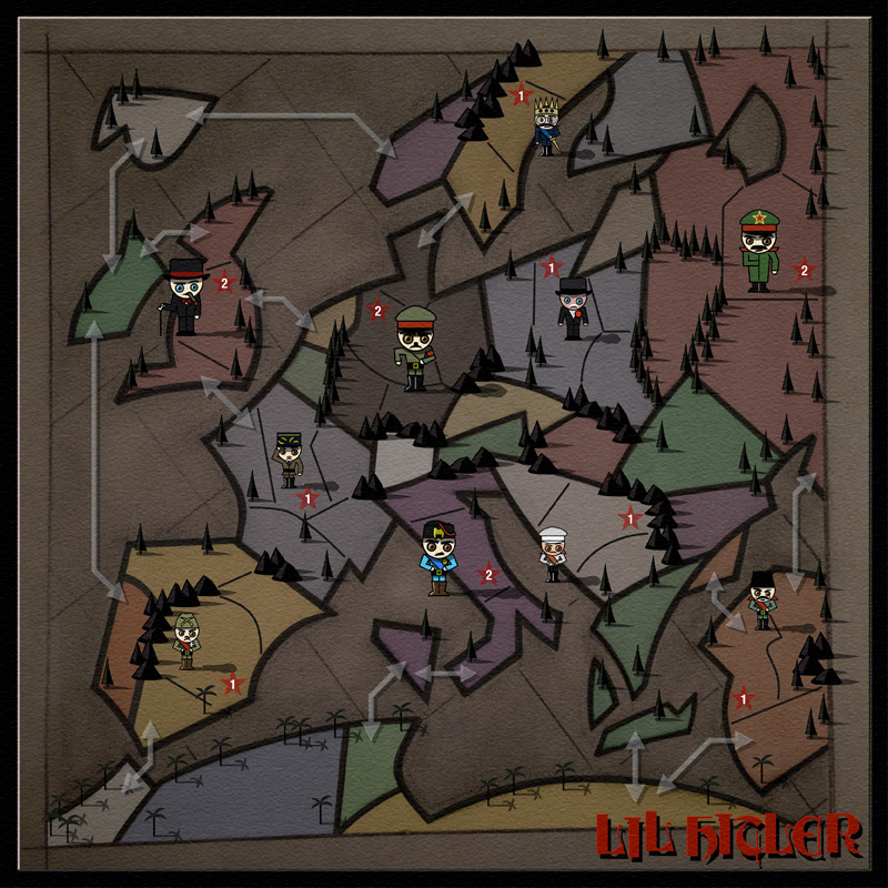the map